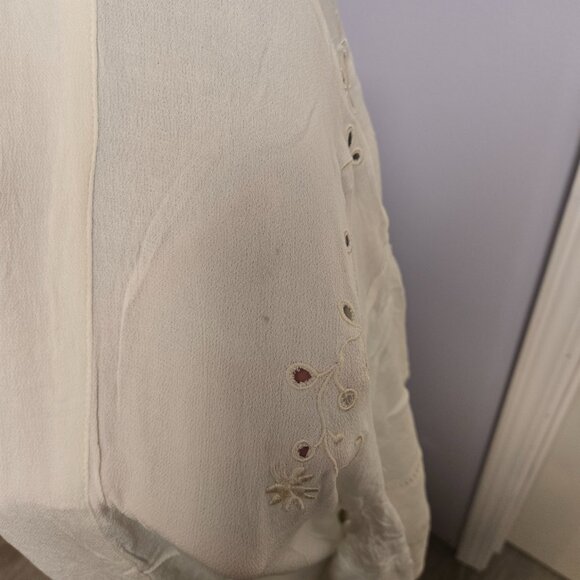 Spell & the Gypsy Collective Isla Bonita White Kimono, One Size, EUC - Picture 9 of 9